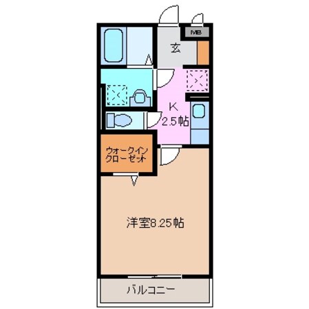 平田町駅 徒歩12分 3階の物件間取画像